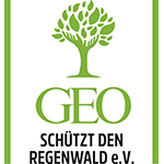 4 EUR Spende für GEO schützt den Regenwald e.V.